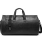 Waterproof Leather Duffle Bag With Adjustable Strap