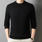 Men's Round-neck Long-sleeved Knitted Sweater