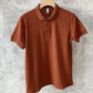 Men's Summer T-shirt Thin Lapel Short Sleeve