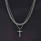 Vnox Mens Cross Necklaces