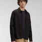 "Monochrome Cotton Jacket for Men, Casual Shirt