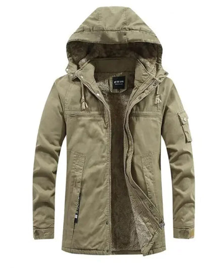 Men's Plush Washed Jacket