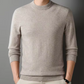 Men's Round-neck Long-sleeved Knitted Sweater