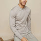 Knitted Long Sleeve Polo