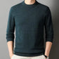 Men's Round-neck Long-sleeved Knitted Sweater