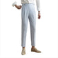 Men's High-Waist Straight Suit Pants – Summer Collection