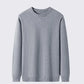 Men's Round-neck Long-sleeved Knitted Sweater